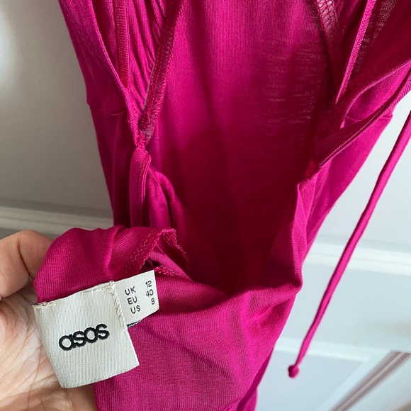 ASOS pink maxi dress - US size 8 - Picture 4 of 4